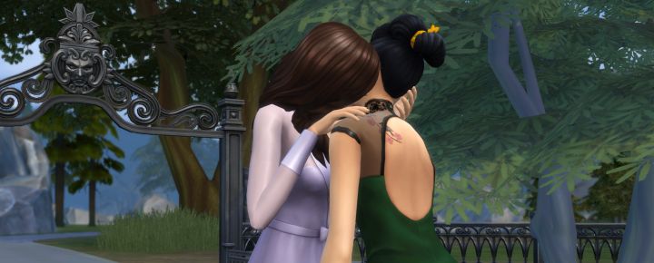 The Sims 4 Vampires: Drinking blood (plasma)